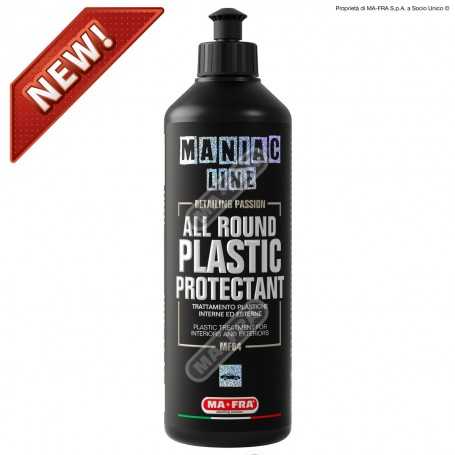 TRATTAMENTO PLASTICHE INTERNE ED ESTERNE AUTO - MA-FRA - MANIAC LINE - ALL  ROUND PLASTIC PROTECTANT - SPRAY - 500