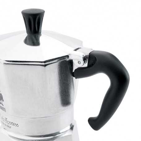 Bialetti moka express, caffettiera 4 tazze in alluminio - BIALETTI